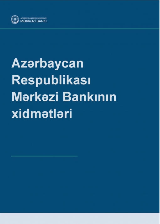 Services provided by the Central Bank of the Republic of Azerbaijan