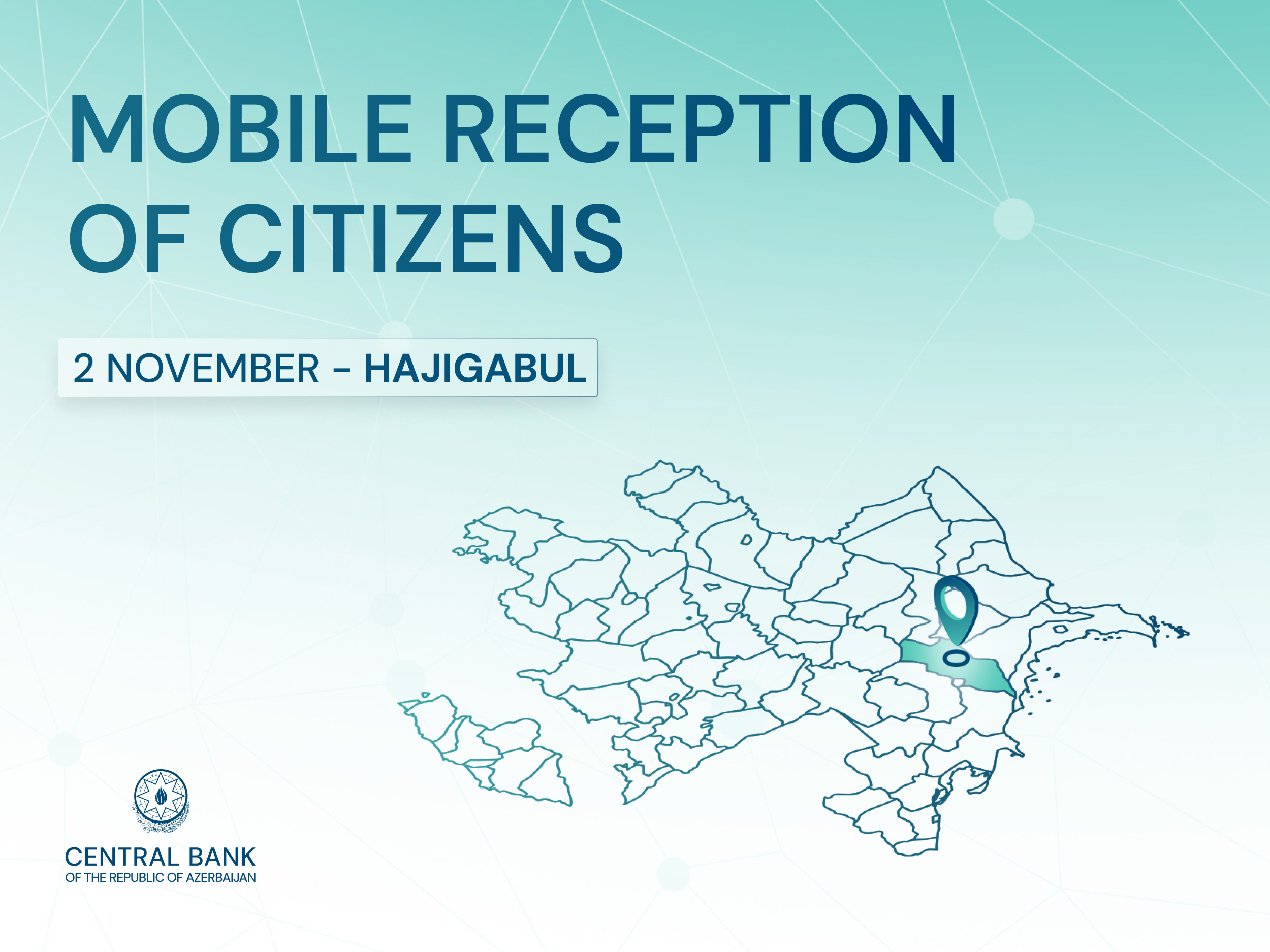 Central Bank to hold public outreach meeting in Hajigabul