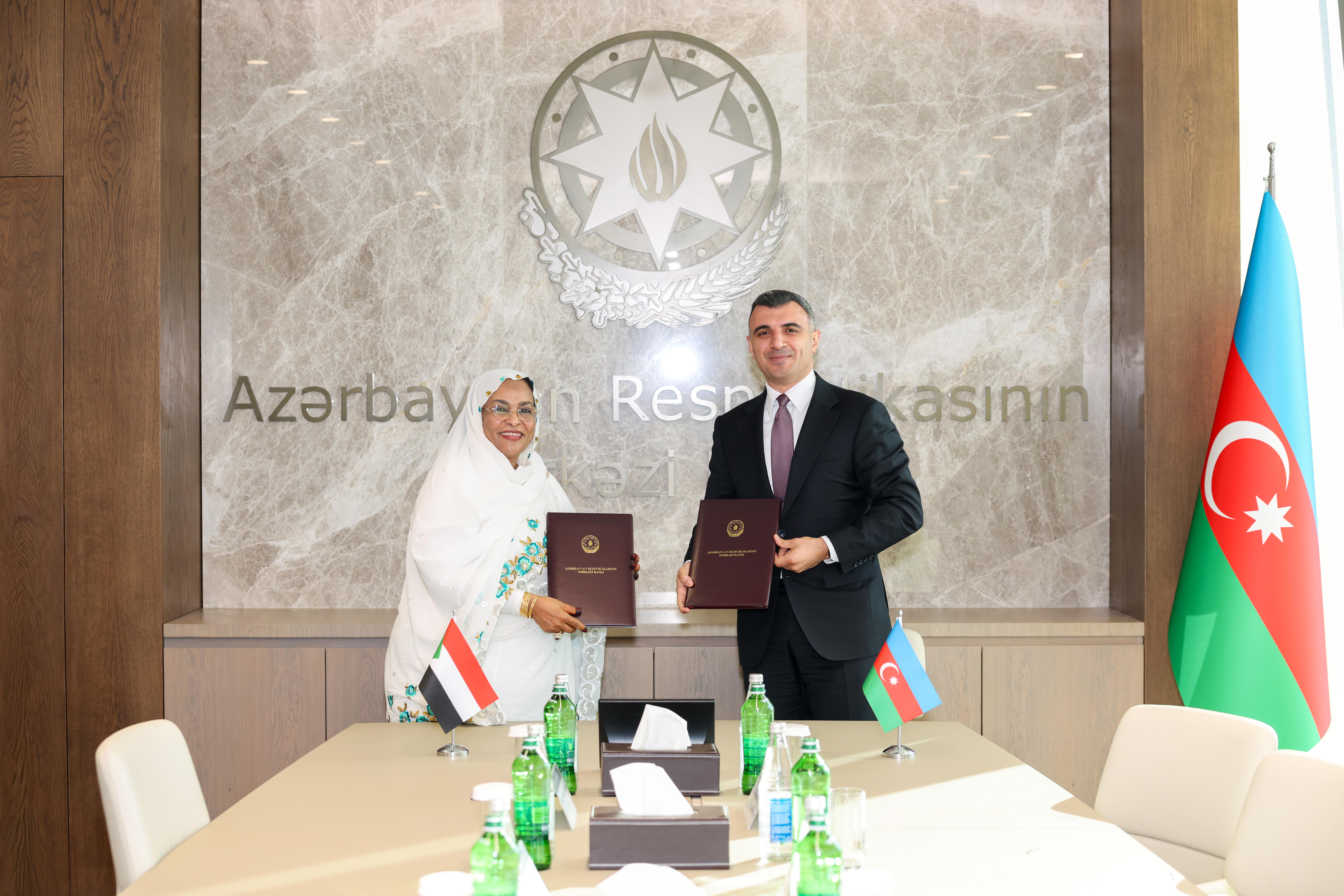 Azerbaijan Central Bank and Sudan Central Bank sign Memorandum of Understanding on cooperation