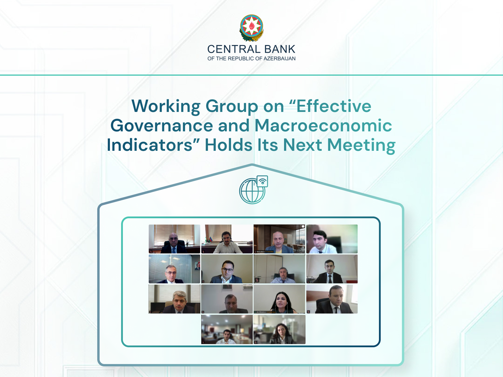 Working Group on “Effective Governance and Macroeconomic Indicators” Holds Its Next Meeting