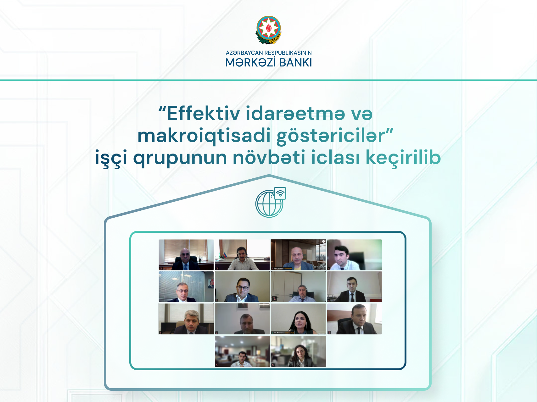 “Effektiv idarəetmə və makroiqtisadi göstəricilər” işçi qrupunun növbəti iclası keçirilib